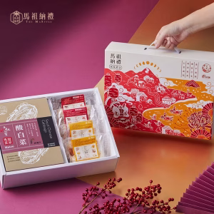 【馬祖納禮-嚴選禮盒】馬祖老酒麵線/高粱酸白菜禮盒組