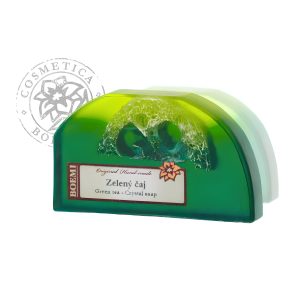 花叢山谷綠茶絲瓜水晶皂