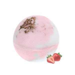 歐風甜蜜草莓優格沐浴球
